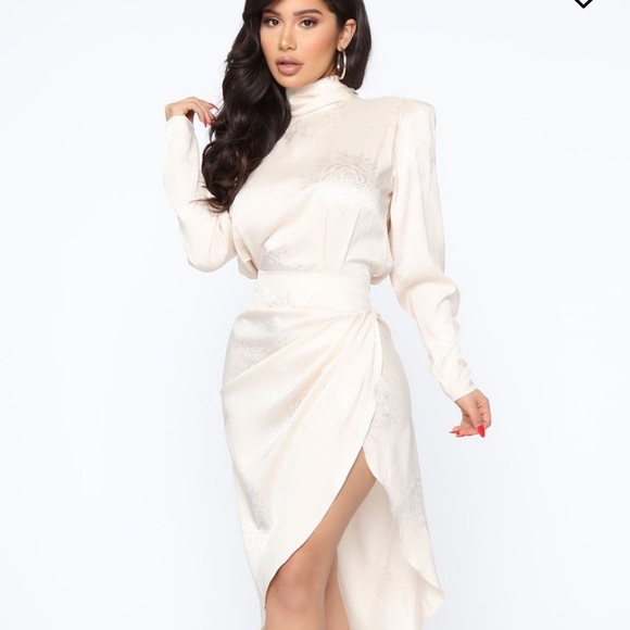 Satin Dress - Picture 3 of 4